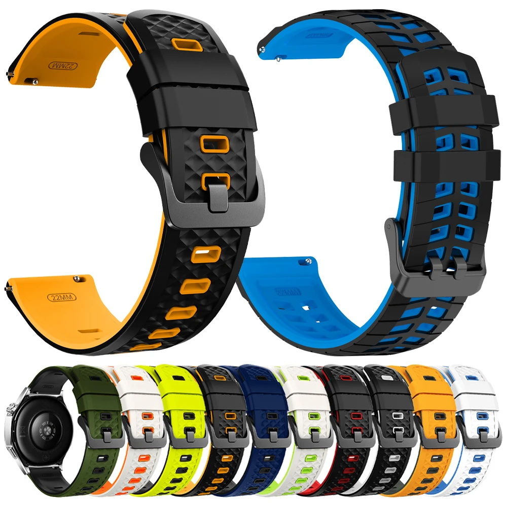 22Mm Silicone Watch… - image