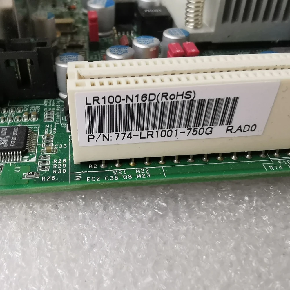 ل DFI LR100-N16D P/N:LR1001-750G اللوحة الأم للتحكم الصناعي المدمج