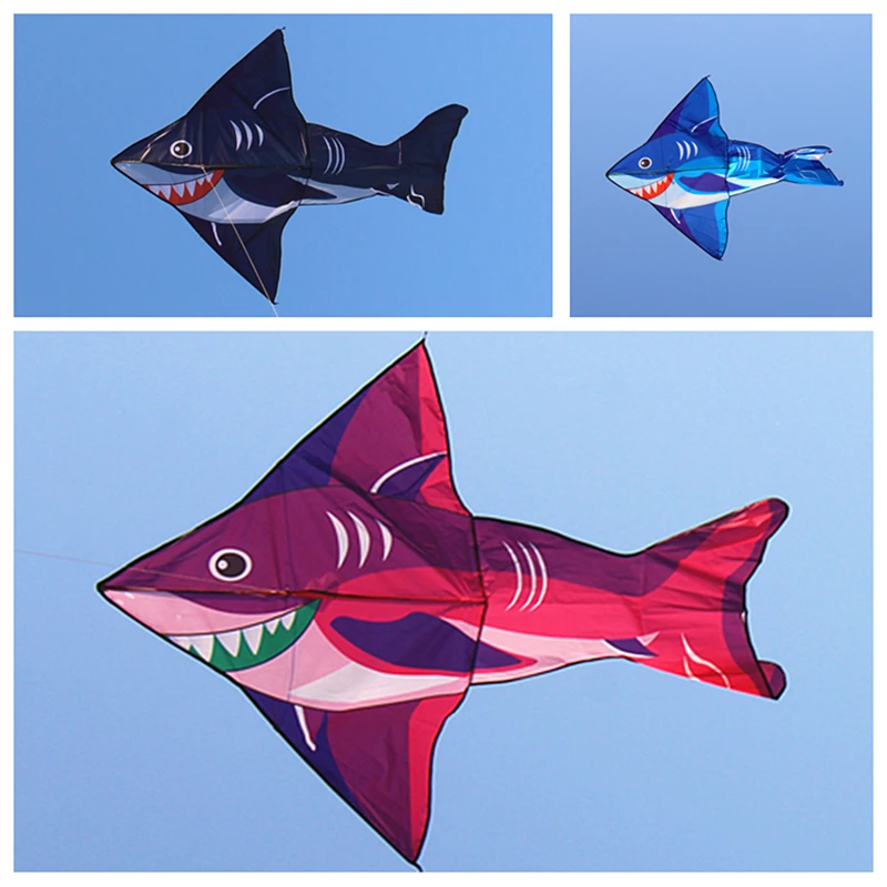 New kites flying shark kites for adults kites reel normal colorful flying kites professional kite Outdoor toys koi fish flying