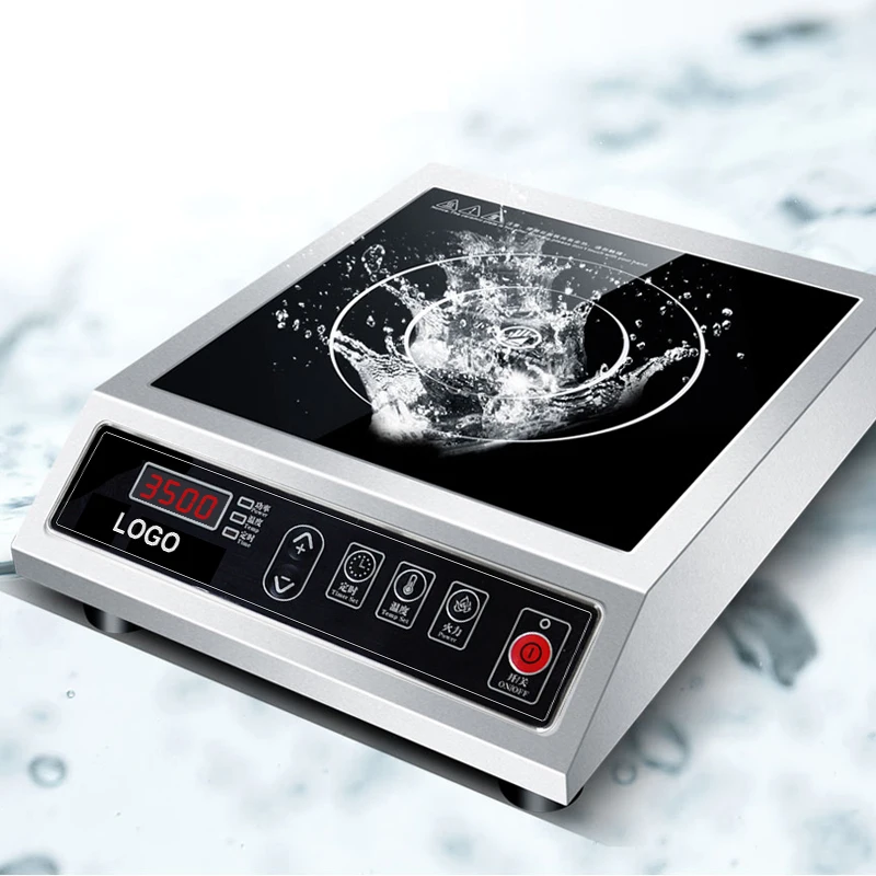 Commercial Stove Cooktop Single Flat 3500W Plate Induction Cooker With 3.5Kw Big Power Cooktop Stove