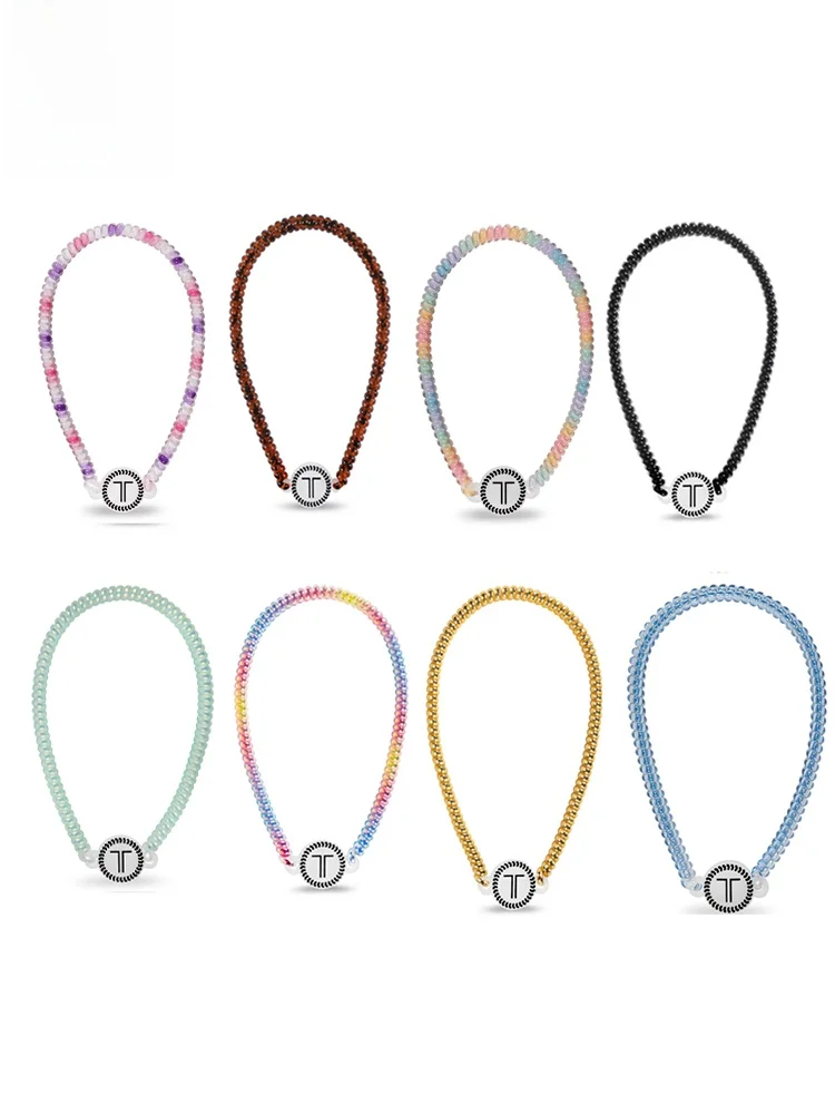 teleties-電話線ヘアバンド-2023-新しいブレスレットヘアネクタイヘアクリップヘアアクセサリー女性女の子子供ファッショナブルなヘアバンド