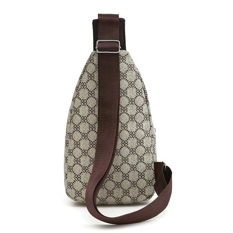 Men's Fashion Chest Crossbody Bag - usage example