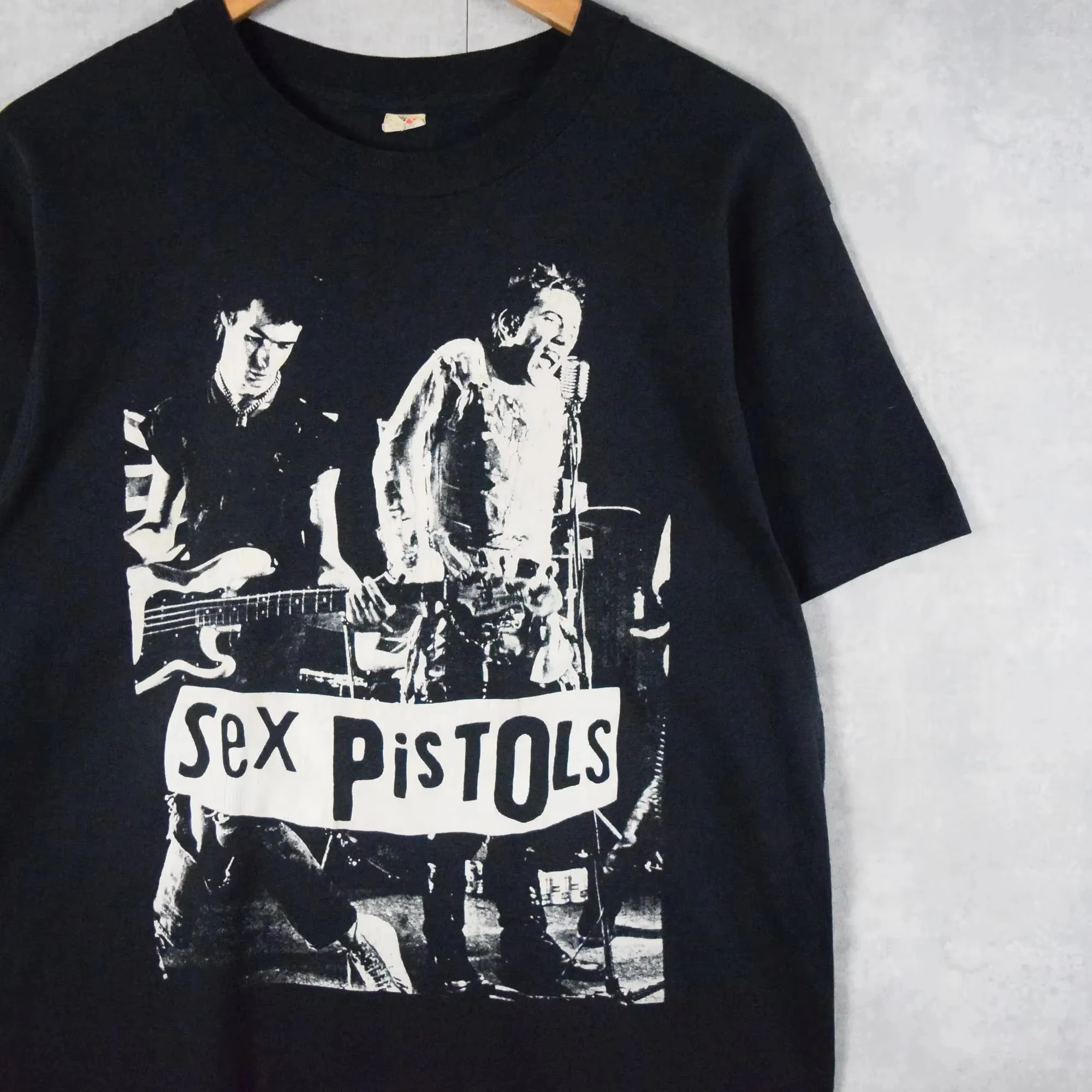 Britische Punkrock-Band Sex Pistols, klassisches Poster-Print-T-Shirt, Unisex, Sommer, neuer Stil, lockeres T-Shirt für Damen und Herren – Detail 5