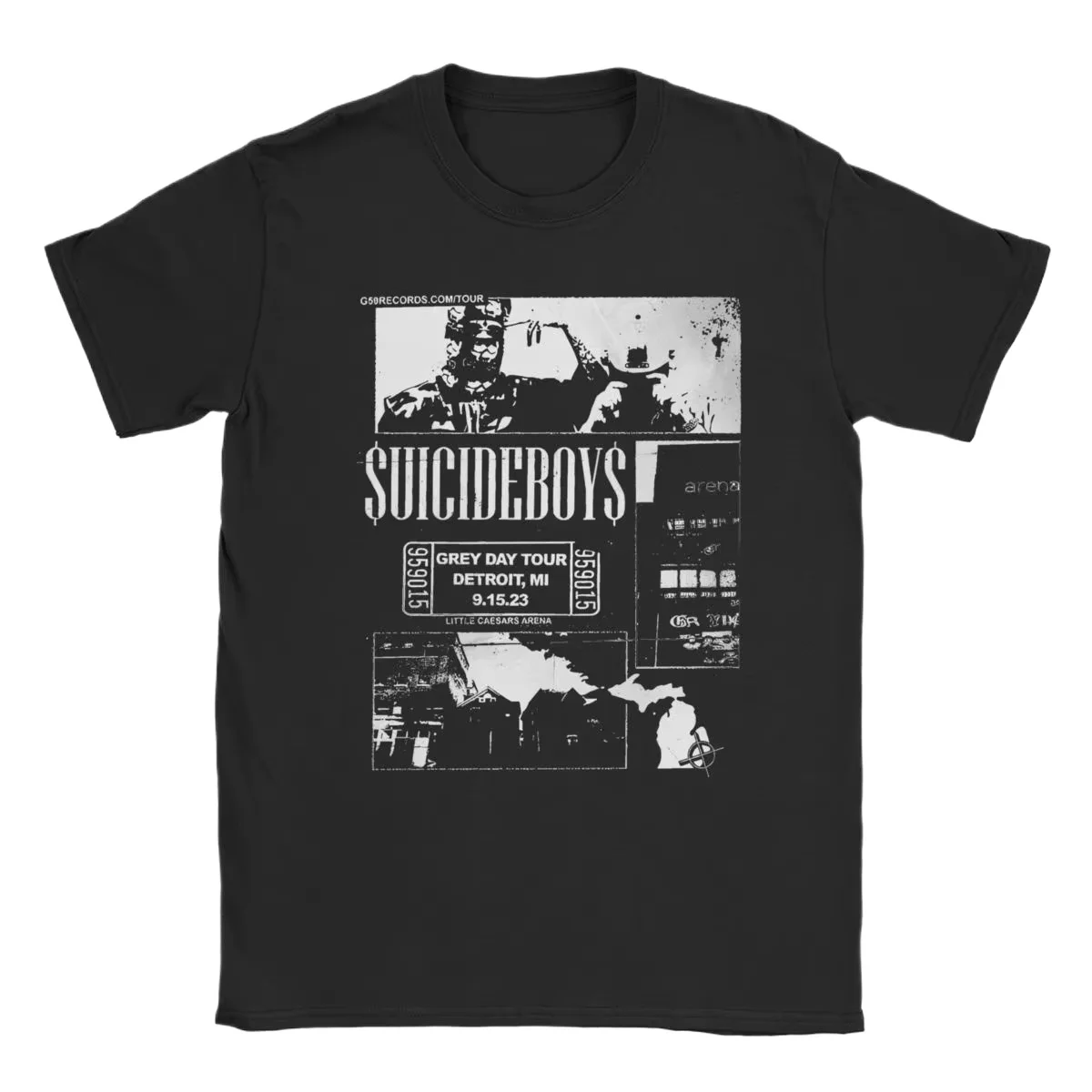 

Винтажная футболка Tour Suicideboys для мужчин и женщин, хлопковые забавные футболки высокого качества с круглым вырезом, футболка с короткими рукавами, одежда, идея подарка