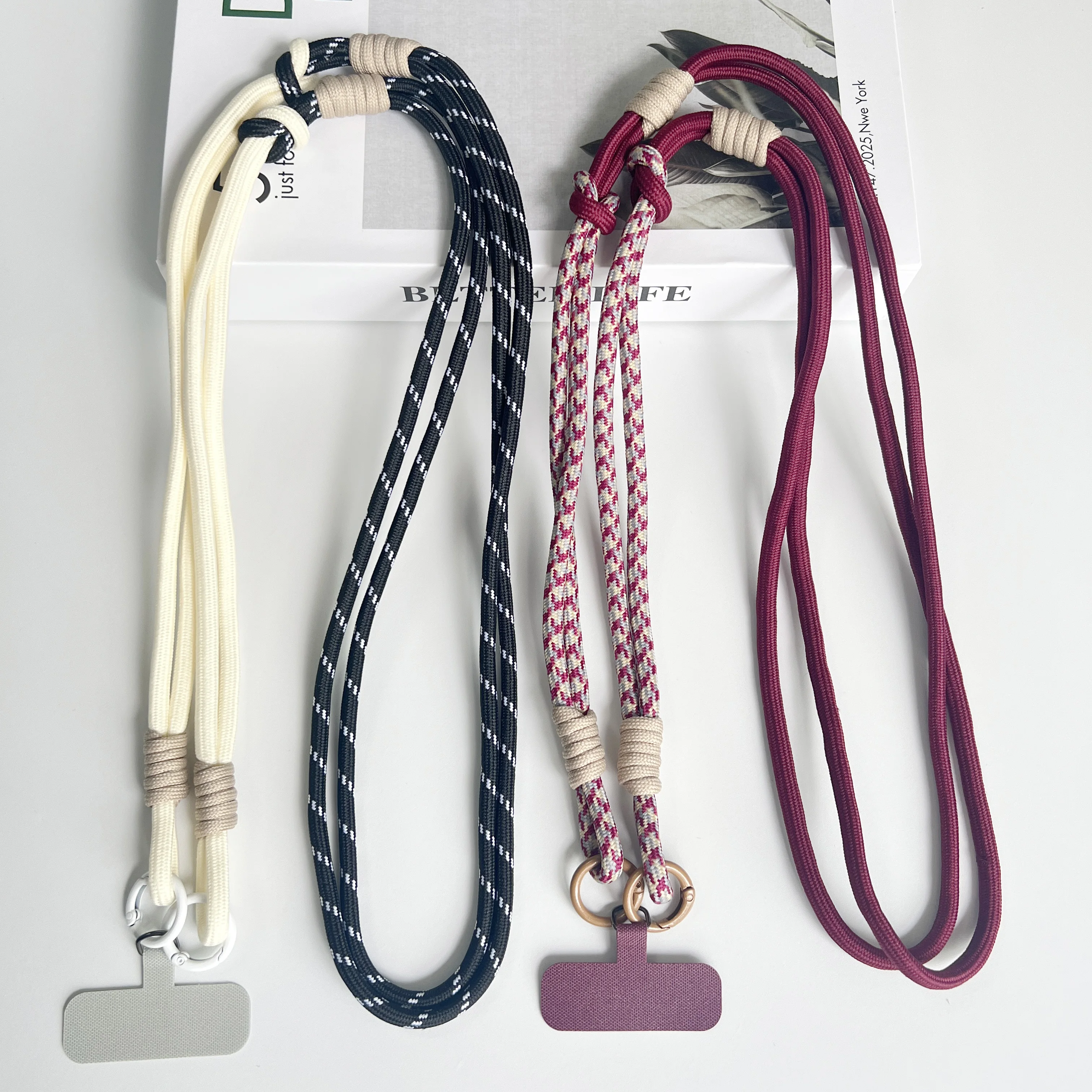 Creative DIY Mobile Phone Universal Lanyard, Crossbody Long Rope, Shoulder Strap Rope, Anti-Loss Hanging Piece Accessory