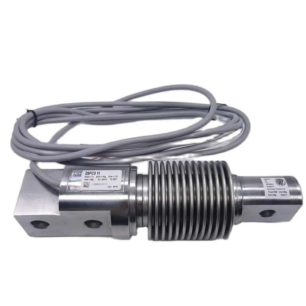 Z6FC3 1000kg 1T Ton Stainless Steel Bellow Type Compression Load Cell