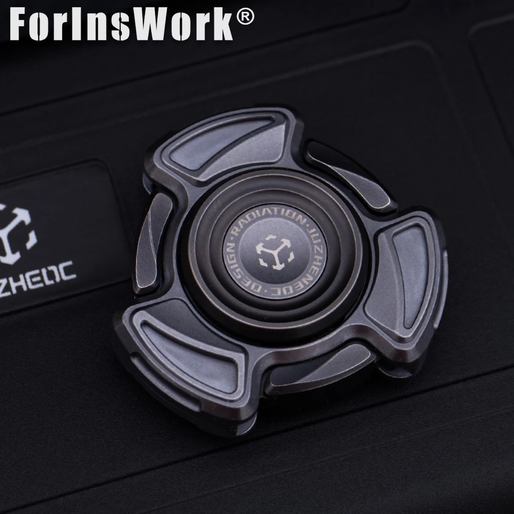 JUZHEDC Radiación Pro Fidget Spinner Ansiedad Reliever Spinner Juguetes Alivio del Estrés Juguete