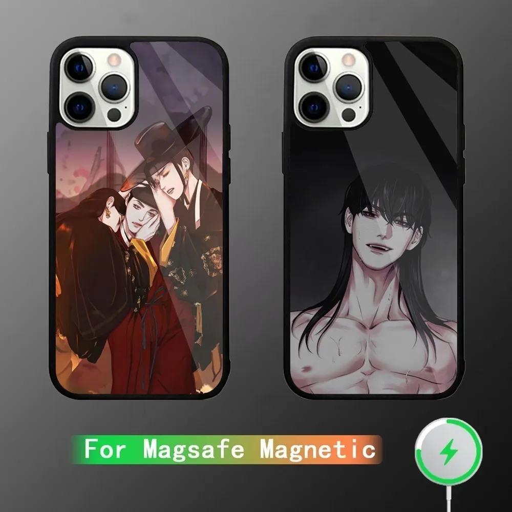 

The GhostS Nocturne Phone Case For iPhone 16,15,14,13,12,11,Plus,Pro,Max Mini Magsafe Magnetic Wireless Charging