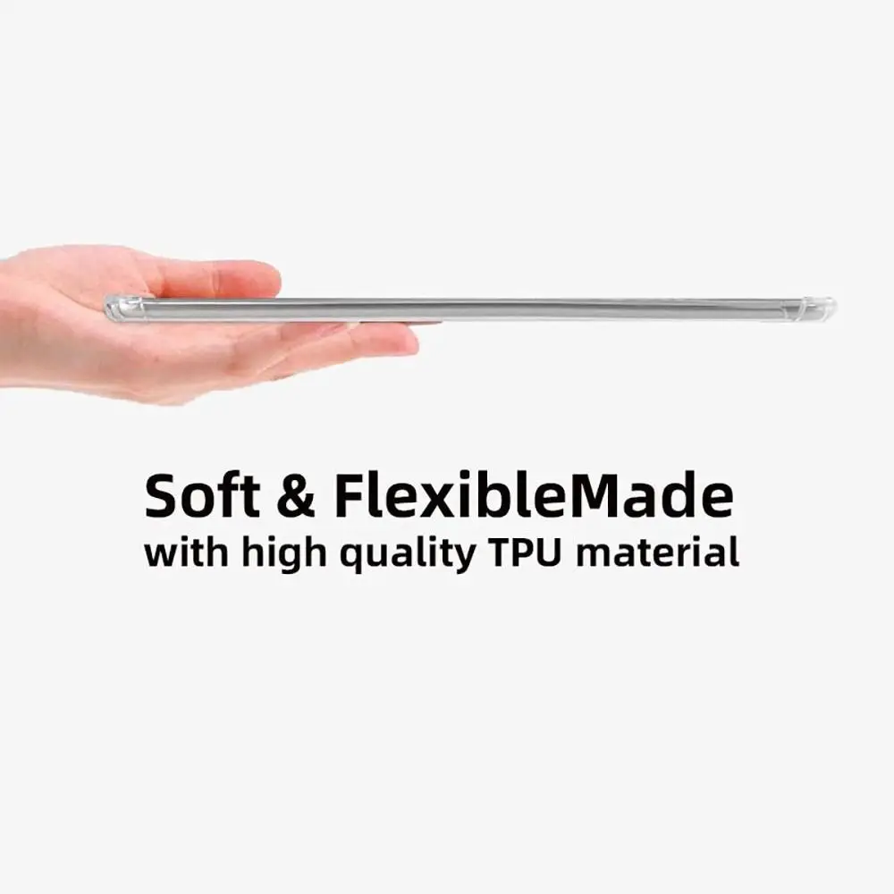 Funda para lector electrónico a prueba de golpes de 7 pulgadas, bolsa de aire, cubierta protectora anticaída, carcasa trasera resistente al desgaste de TPU para Onyx Boox Leaf5/5C
