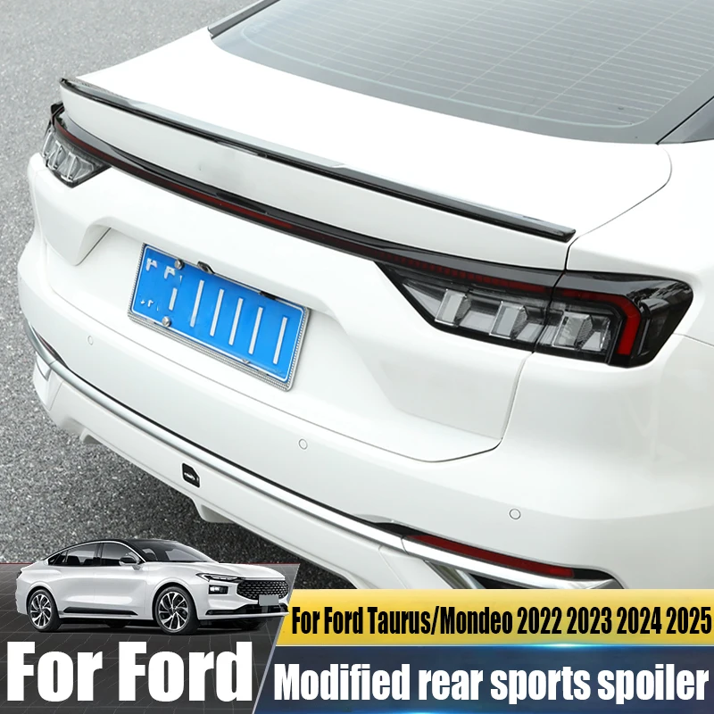 

For Ford Taurus/Mondeo‌ 2022 2023 2024 2025 modified car tail wing car exterior decoration accessories ABS material
