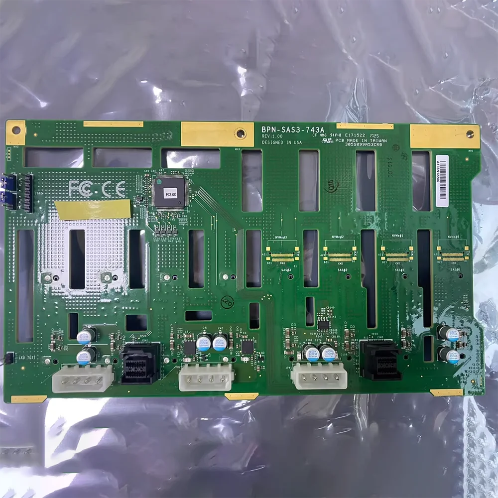 For super-mico 743AC 8 disks hard disk backplane BPN-SAS3-743A