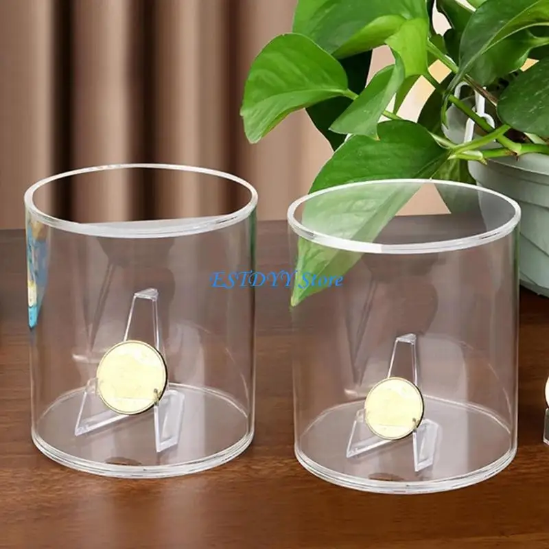 G6DE Golf Ball Display Case Dustproof Golf Ball Storage Box Baseball Display Case