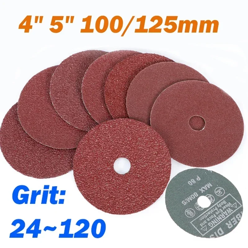 Steel Grinding Sandpaper Sanding Discs 4