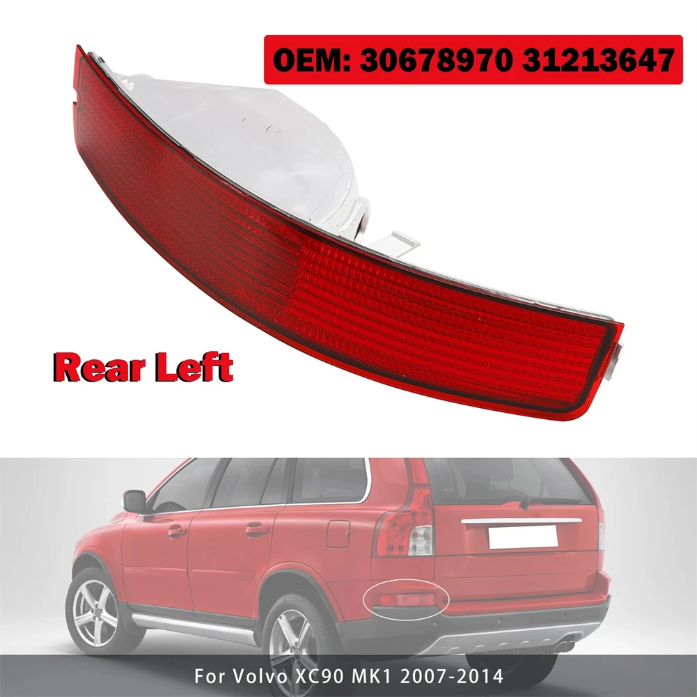 

Car Left Side Rear Bumper Reflector Strip 30678970 According To The Factory Specifications For Volvo CX90 2007-2014