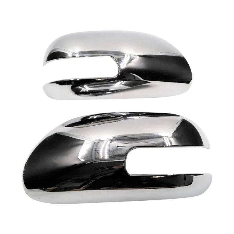 1 Pair ABS Chrome Rearview Side Mirror Case Housing Cover For TOYOTA VIOS 2008-2013 Aurion Camry Asian Model 2006-2011