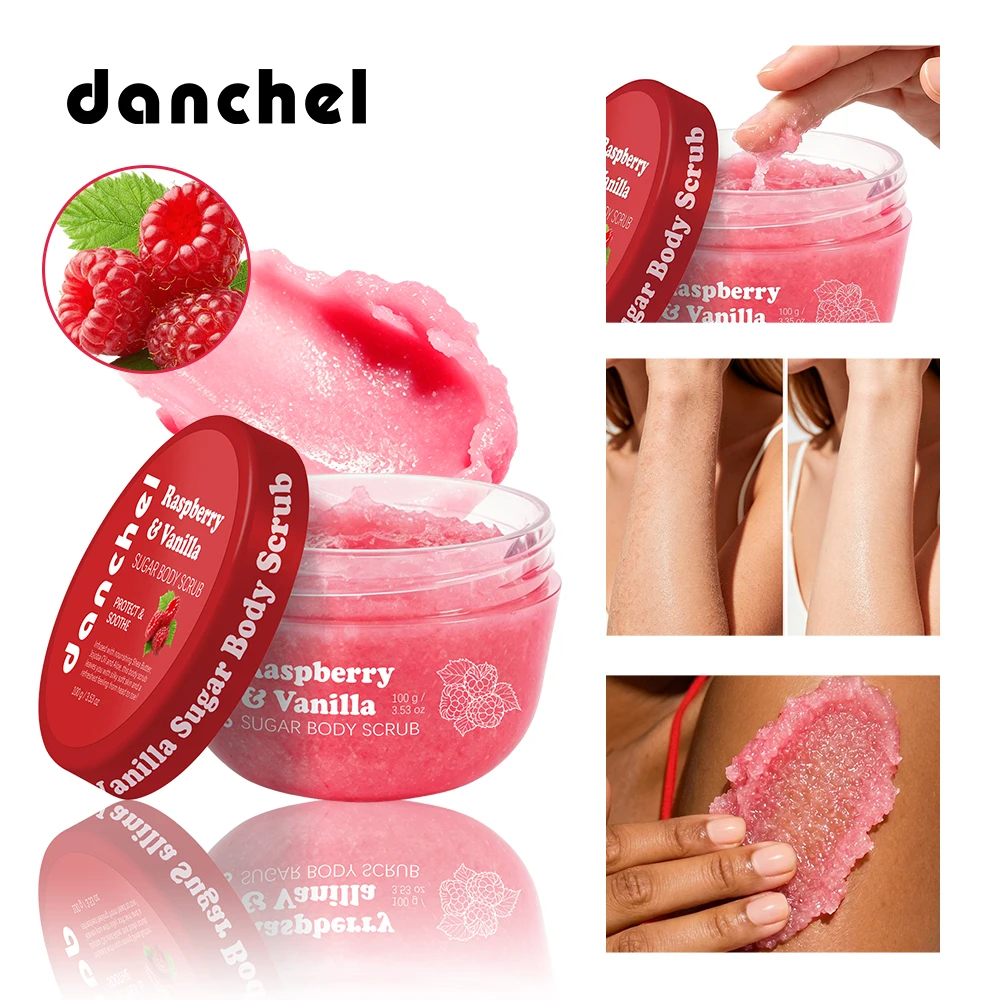 Skincare Skintific - Himbeer- & Vanille-Zucker Körperpeeling Feuchtigkeitsspendendes Exfolierendes