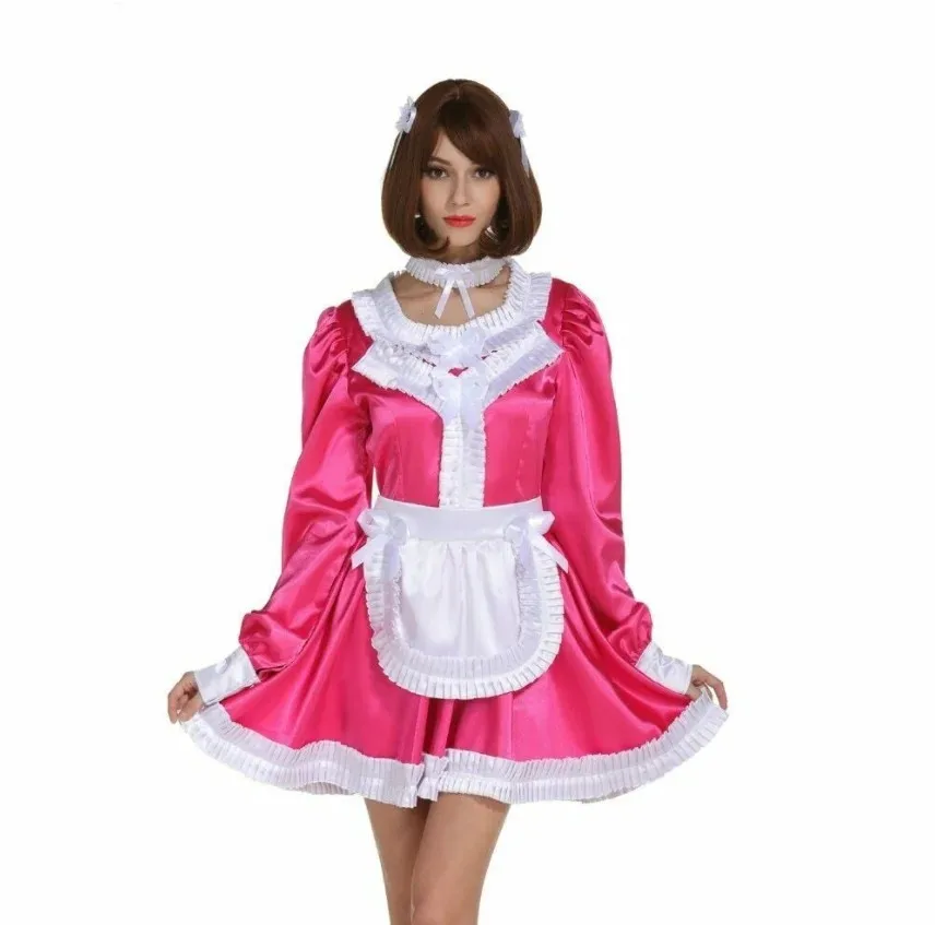 

Dear Maid Lockable Frill Dress Cosplay Costume Custom Fantasy Carnival Custom Charm for Adult Women