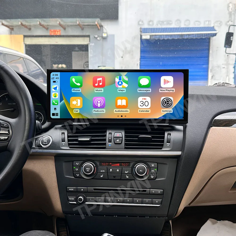 

15.9 Inch Car Radio Stereo Offline Maps For BMW X3 X4 2011-2017 Android14 Auto Touch Screen GPS Navigation Carplay Head Unit