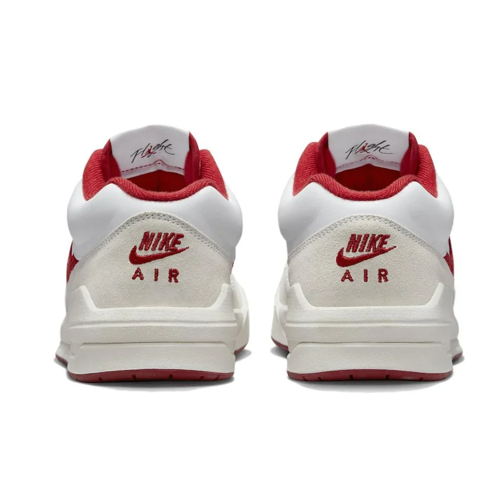 Nike novo jordan estádio 90 homem tênis outono leve amortecimento sapatos de basquete casual moda tênis branco & vermelho