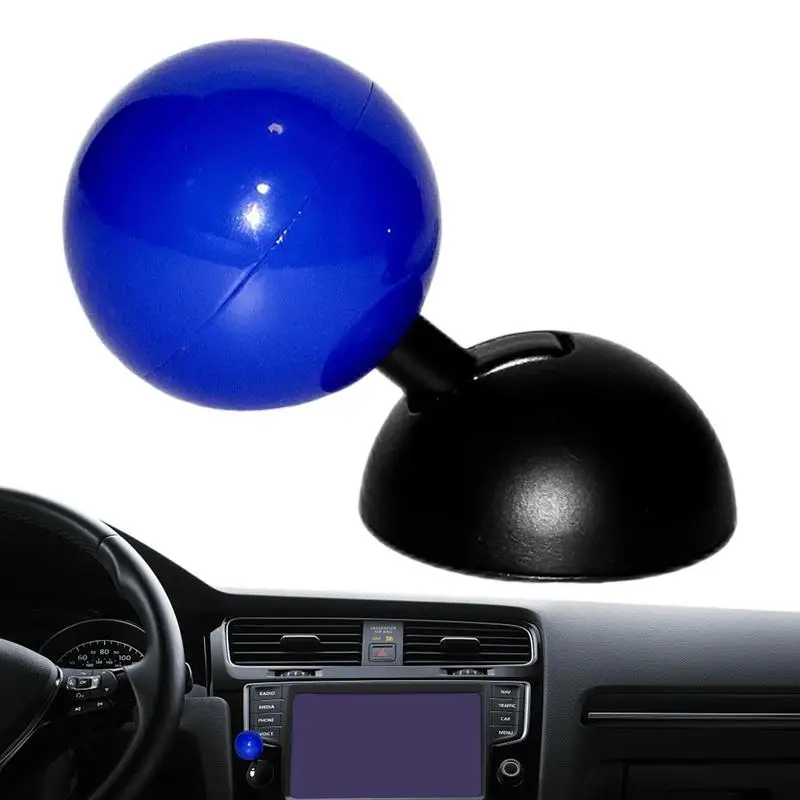 Car Push Start Button Cover Ball-Shaped Car Engine Joystick Full Ball-bar Design Auto 1-Touch Starter Remodeling Accessories