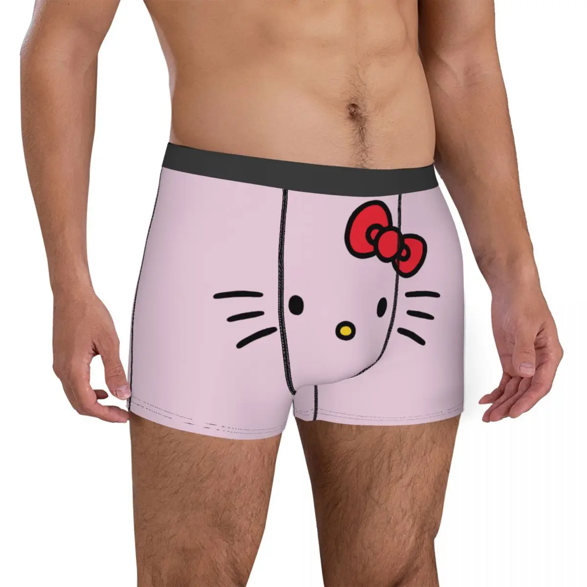 Боксеры Hello Kitty Merch, трусы, юмор, нижнее белье, боксеры, трусы, подарки для мужчин