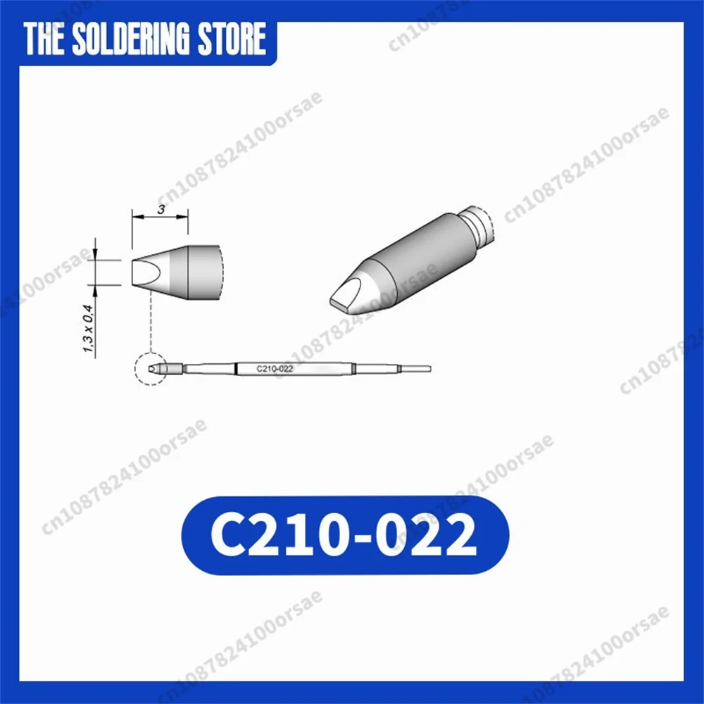 C210 022 Cartridge for JBC SUGON AIFEN T210/T26 Soldering Handle, жало C210 Tip Replacement Accessory Tool