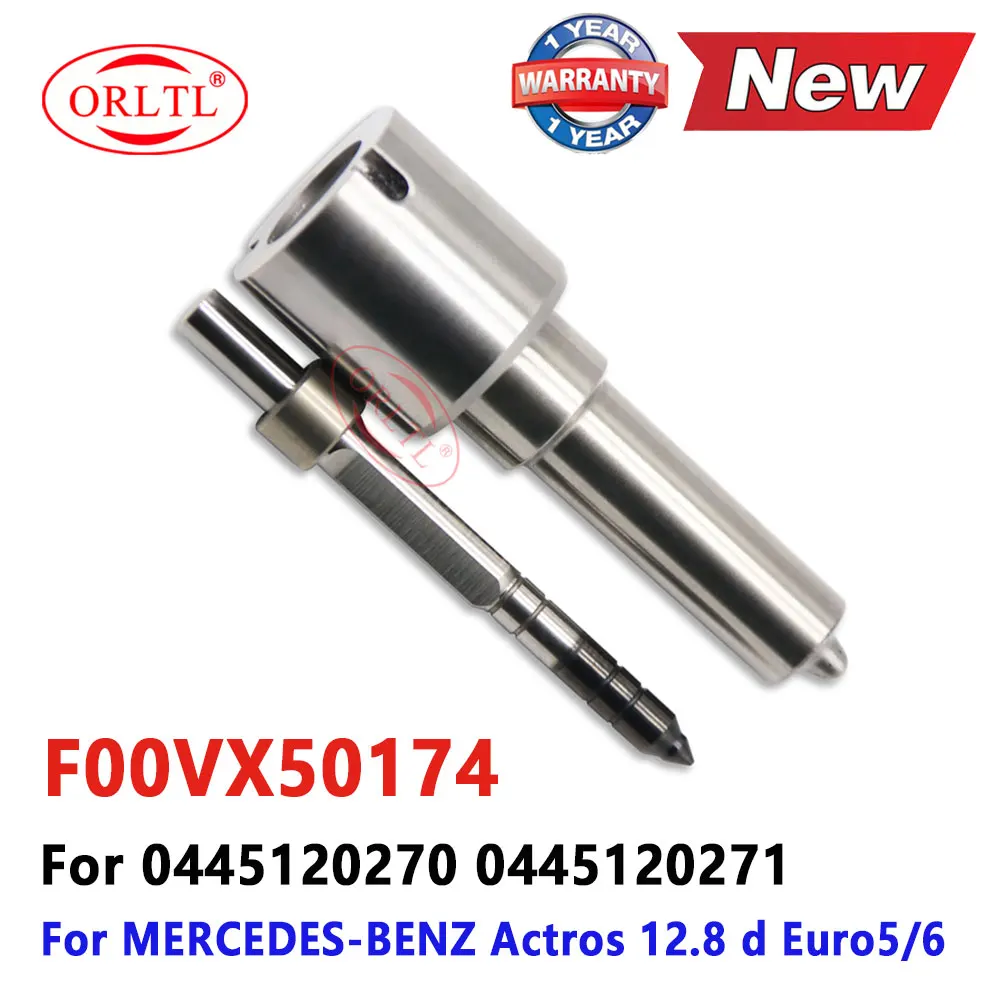 

F00VX50174 New Diesel Piezo Injector Nozzle 0 445 120 270 271 986435598 for MERCEDES BENZ Actros 12.8 d 0445120270 0445120271