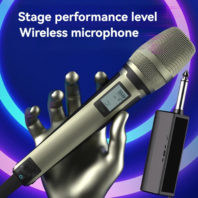 A48R-SKM9000 Wireless Microphone Professional UHF Frequency Adjustable Ultimate Sound Clarity For Show Teaching Wedding