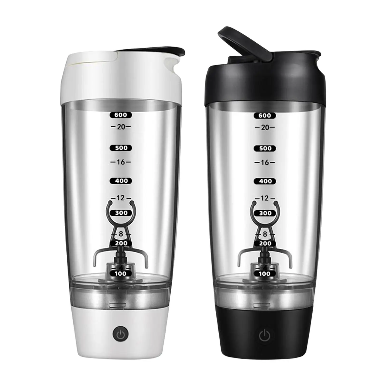 

Protein Powder Mixing Bottle Battery Powered Portable Mixer Cup for Cocktails Smoothies Shakes Smooth Protein Shakes Fitness Gym