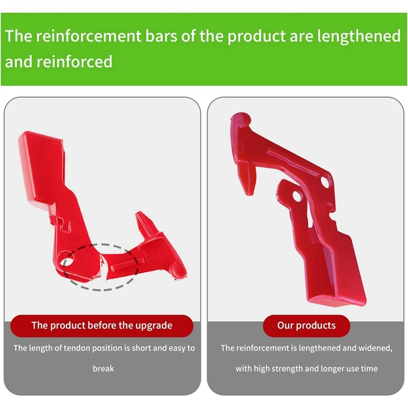 Aspirador de pó botão gatilho, vermelho, como o plástico Mostrado, Dyson V10, V11, SV12, SV14