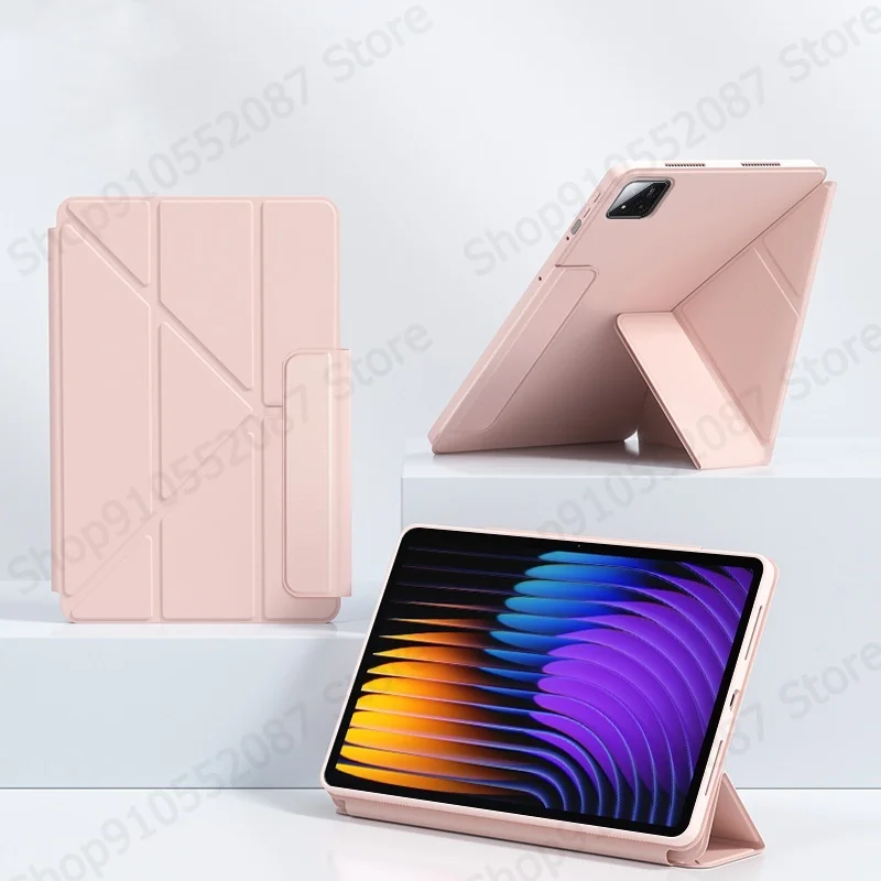 Coque For Xiaomi Pad 8 Case 11.2 inch Smart Fold PU Leather Stand