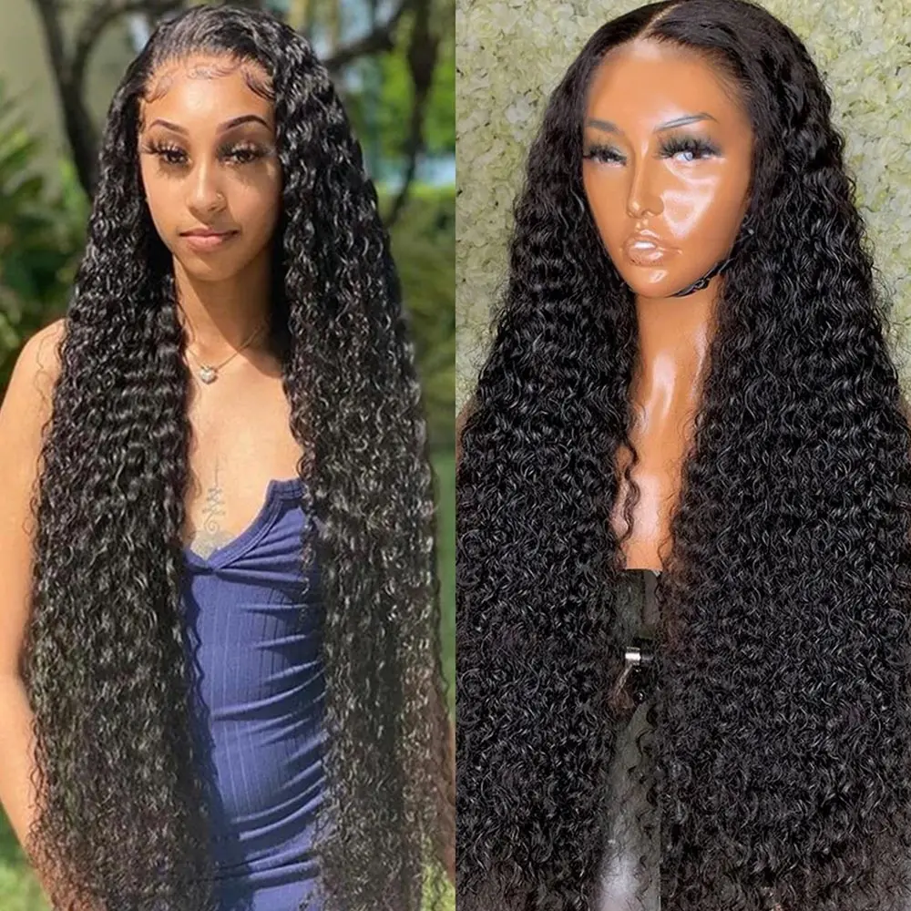 

Glueless Wig Loose Deep Wave Pre Bleached Knots Ready To Wear 13x4 7x5 Lace Blends Into Skin Natural Hairline For Women