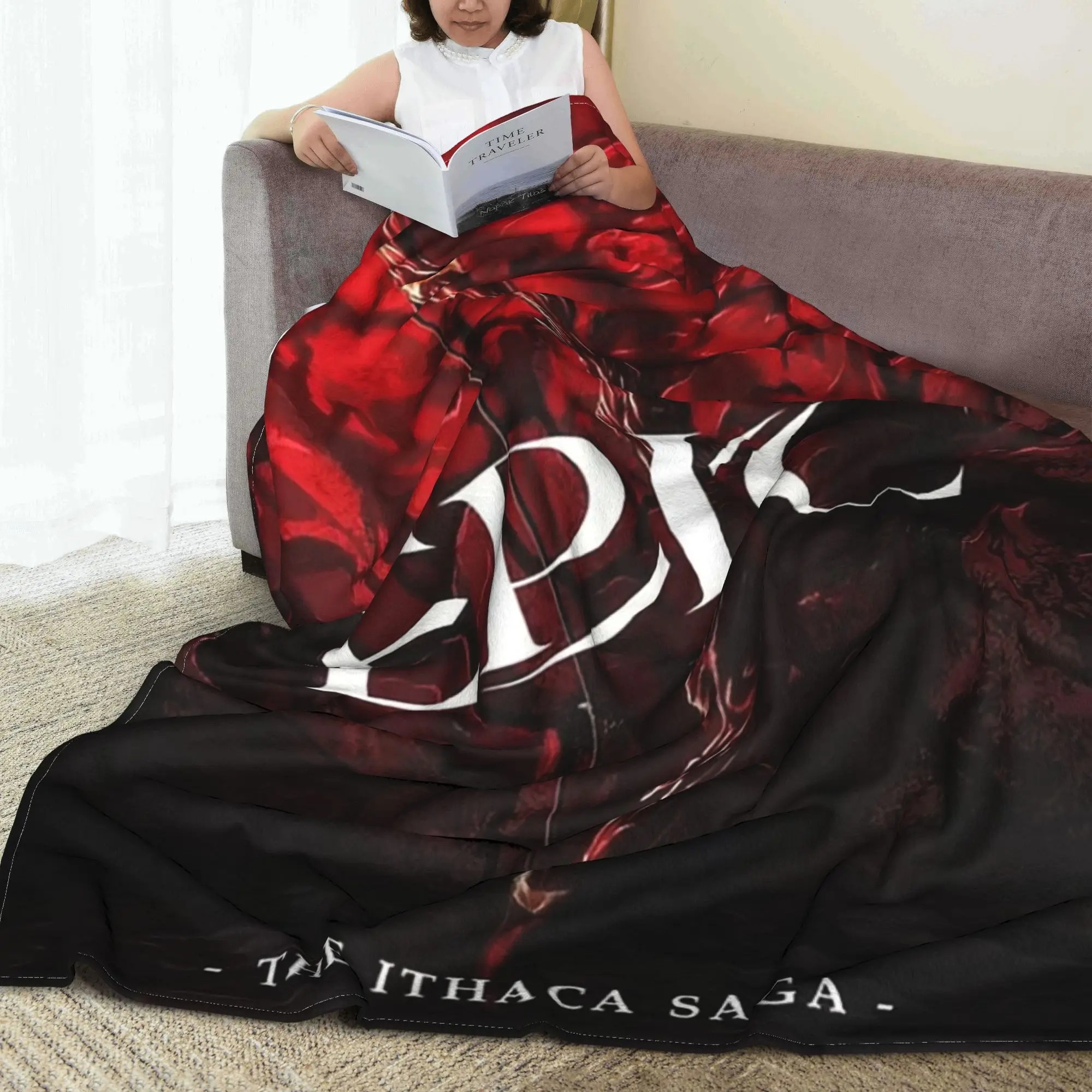 ملحمة الموسيقية The Ithaca ساغا بطانية المحمولة الصوف أريكة رمي بطانية للأريكة الفراش مكتب يلقي المفرش لحاف #3