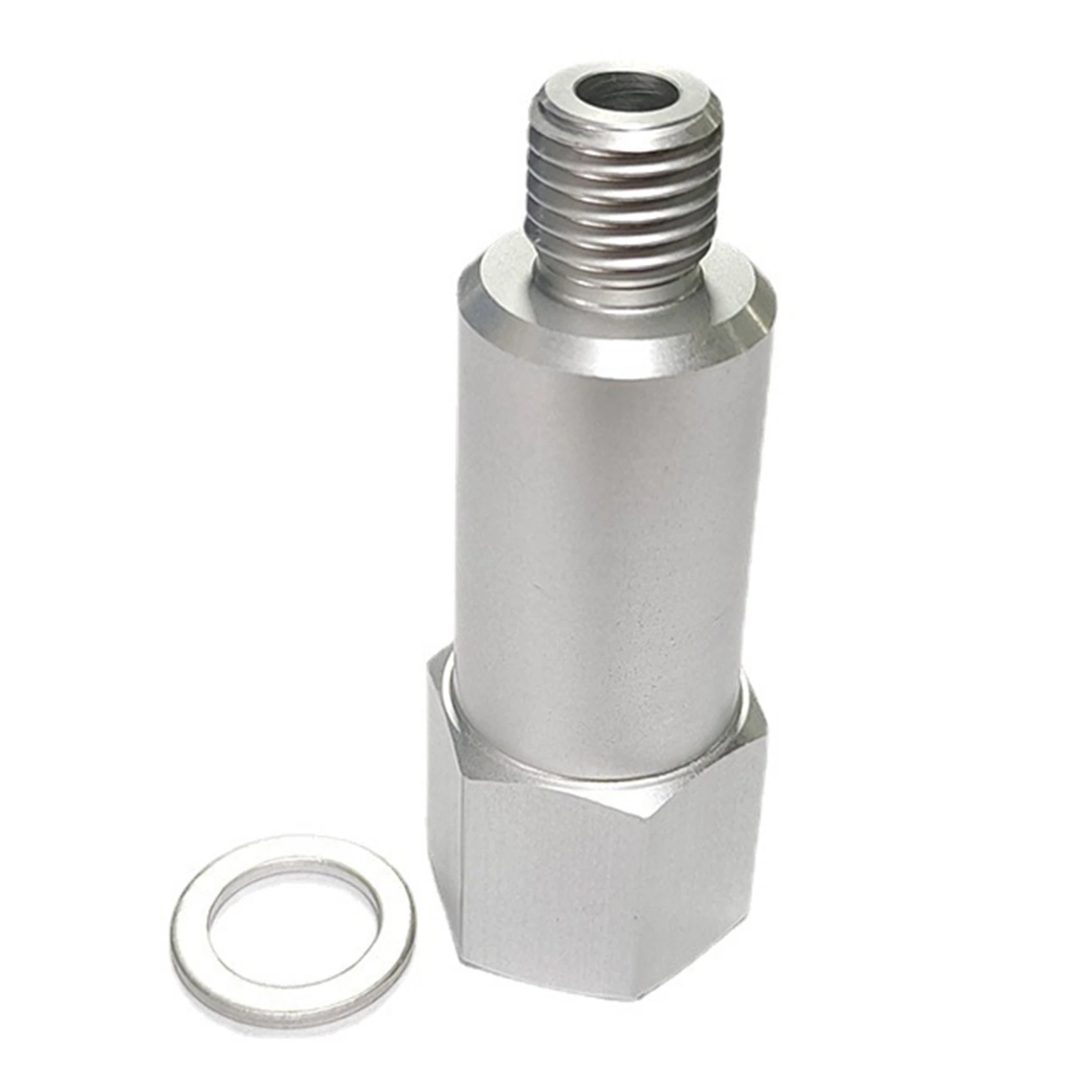 Coolant Temperature Sensor Adapter For LS Swap Gauge -1.5 To Female 3/8Inch NPT Sensor Extended