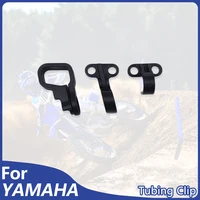Para YAMAHA YZ250F YZ450F YZ450FX WR250F WR450F WR250FK Cable de freno trasero delantero de motocicleta abrazadera guía soporte de manguera de freno Clip de tubo