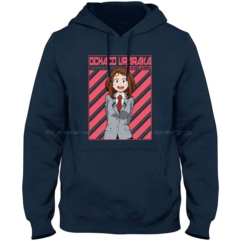 Plus Ultra Uraraka 100% Pure Cotton Hoodie Tshirt Boku No Hero Academia Plus Ultra Midoriya Izuku Plus Ultra Todoroki Shoto