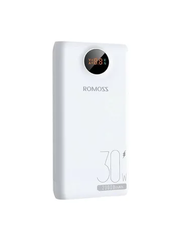 Внешний аккумулятор ROMOSS 20000 мАч, 22.5 Вт/30 Вт, быстрая зарядка USB-C, мощный портативный повербанк для ноутбуков и Xiaomi 13