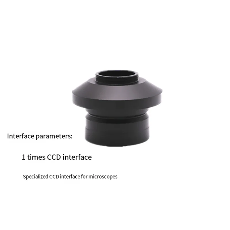 Y43A-C-Mount Mounting 1X Microscope Adapter For CCD Camera Digital Tube 38Mm Diameter For NIKON Microscope TV Tube