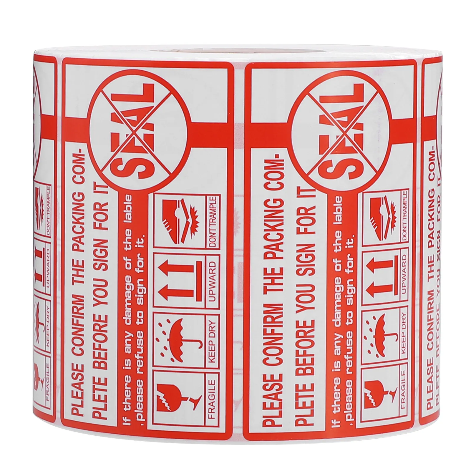 

Shipping Packing Label Handle with Care Sticker Fragile Adhesive No Clear Tape Compact Lightweight for Goods Protection