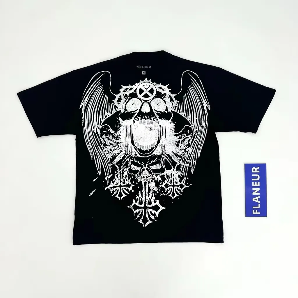 New 2024 Men KEN CARSON PLAYBOI CARTI NARICISSIST T Shirts T-Shirt Hip Hop Skateboard Street Cotton T-Shirts Tee Top US size U60