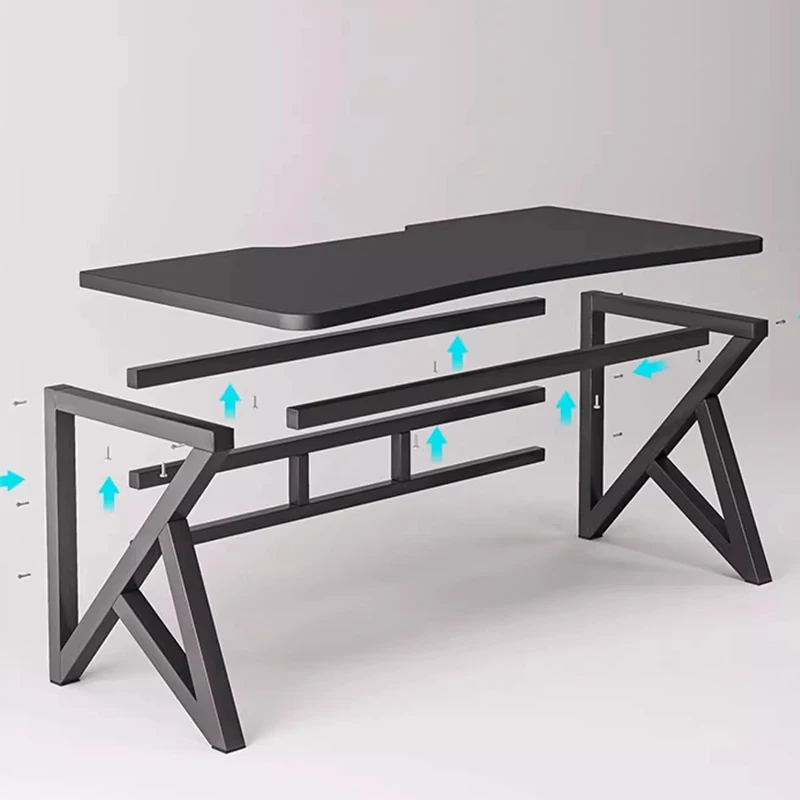 لوازم مكاتب الكمبيوتر المكتبية غرفة المعيشة دراسة الطلاب الألعاب الدائمة طاولة الكمبيوتر المحمول غرفة نوم مكتب الأثاث العصري #2