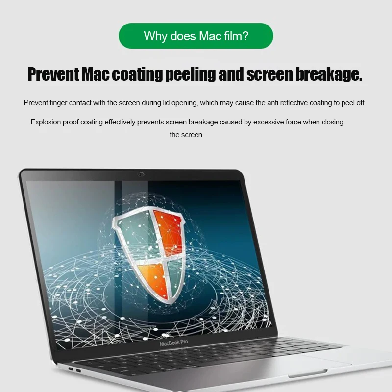 Screen Protector for MacBook HD Soft Film for Air 13 Inch M1 M2 Pro 11 13 14 15 16 Inch Clear Laptop Soft Film image 4
