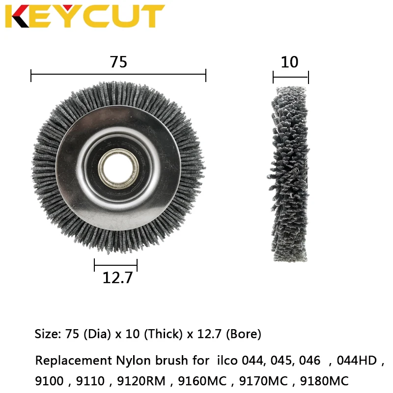 814-00-51 Nylon Brush 75×10×12.7 Fits ILCO 044 , 045 , 046 , 044HD , HPC 9100 , 9110 , 9120RM , 9160MC , 9170MC