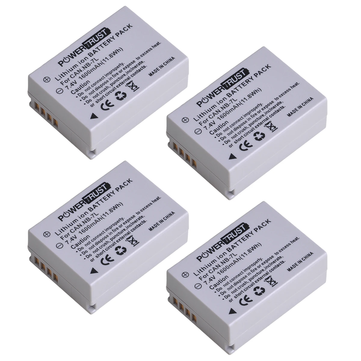 

1600mAh 7.4V NB-7L NB7L Battery for Canon PowerShot G10 PowerShot G11 PowerShot G12 PowerShot SX30 is Digital Cameras