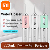 Xiaomi Intelligent Pulse Dental Irrigator Usb Rechargeable Electric Multiple Mode Water Flosser 220ml Durability Teeth Cleaner