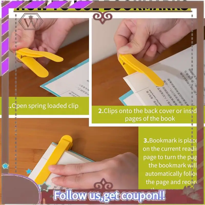 أحدث علامات الكتاب لقراءة النساء، 6 قطع من ملحقات الكتب الملونة، مشبك الإشارة المرجعية، الإشارات المرجعية للنساء، الهدايا