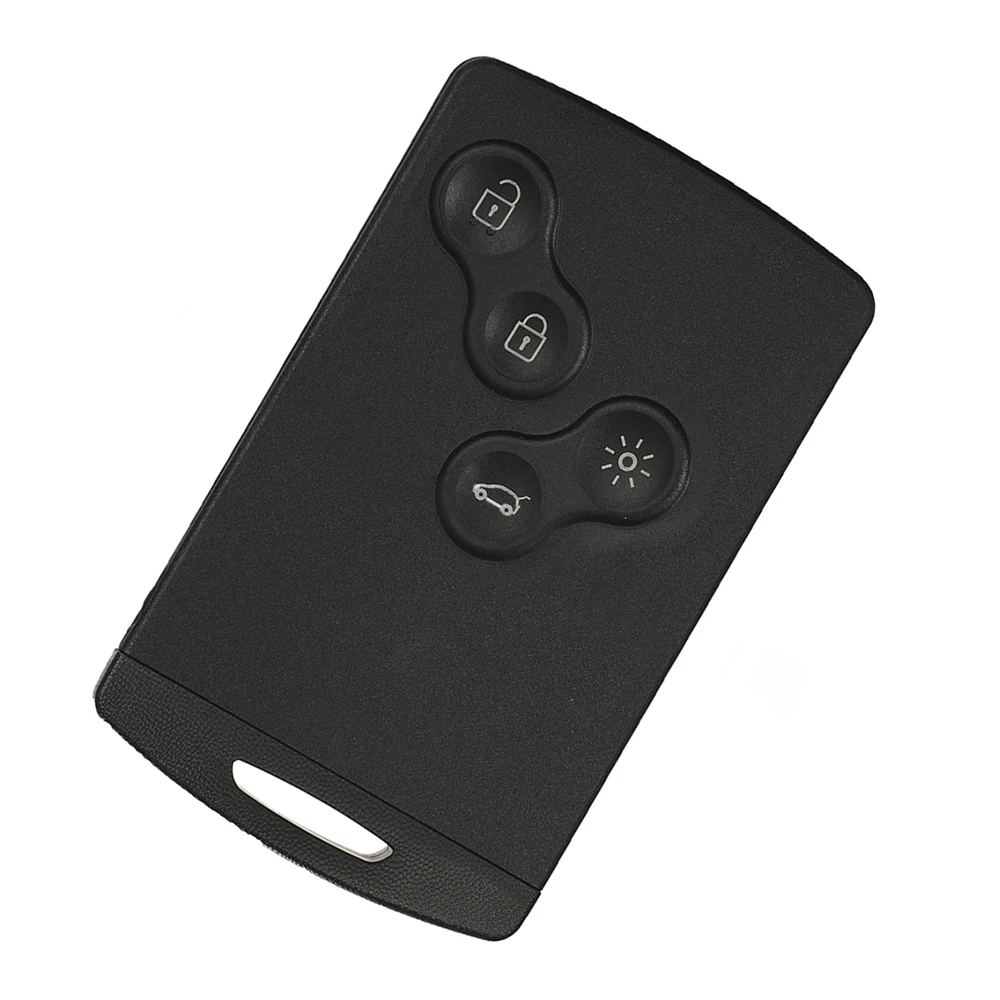 1pc 4 botões escudo chave do automóvel para renault laguna megane cênico clio captur koleos 2009-2016 caso chave remota do carro substituição