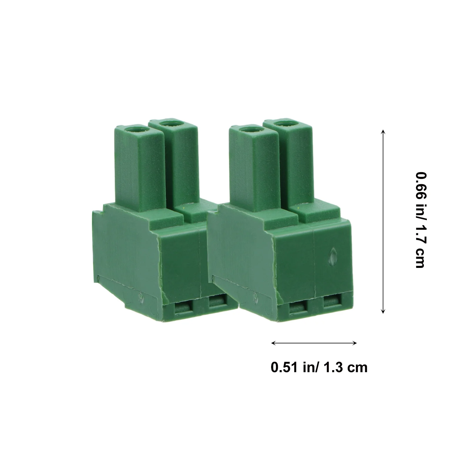 

50 pcs Pcb Block Connector 3.5Mm Right Angle Line Terminal Plug Screw Terminal Blocks Straight Pin Electrical Accessories For