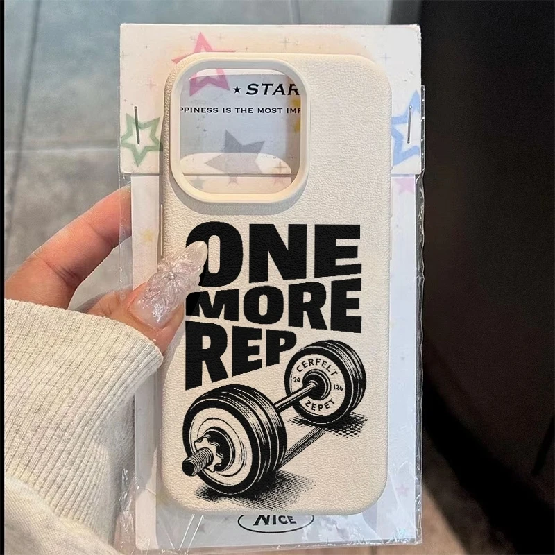 Fitness Slogan Barbell Graphic Design Case For Samsung Galaxy S26 S25 FE S24 Ultra S23 Plus S22 S21 A16 A15 A26 A36 A56 5G Cover