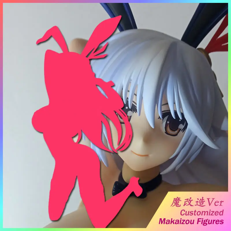 1/4 Genuine Edition Bare Leg Bunny Ver. Makaizou PVC Customized R18 Collection Action Figure  B-0101